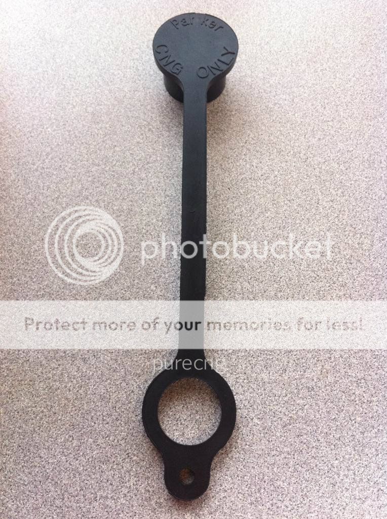 NEW, CNG NGV Dust Gas Cap, Fuel Nozzle Cover, Dust Cover, Parker