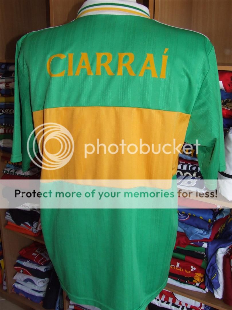 Vintage Shirt Kerry GAA (L) Gaelic Hurling Jersey Adidas Ciarrai eBay