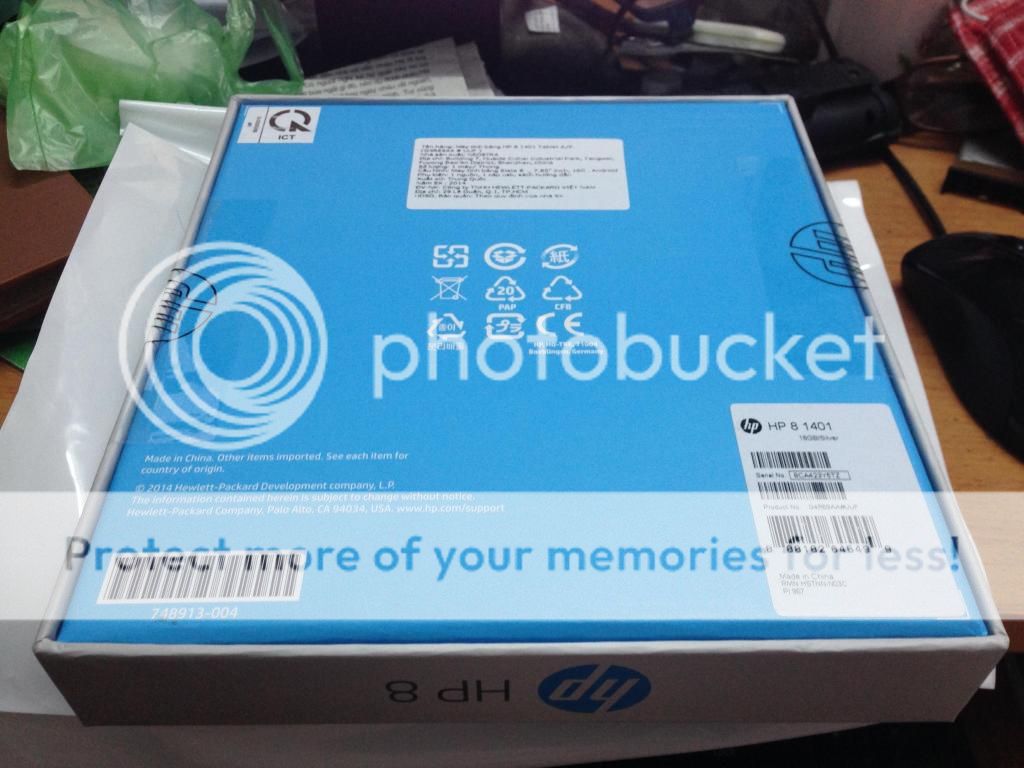 Cần bán máy tính bảng HP 8 1401 mới 100% giá rẻ - 2