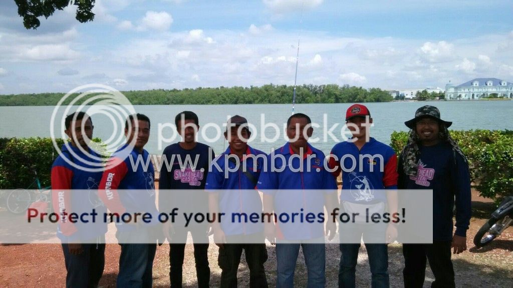 Snake Head Caster dari Melaka turun hadir memberi semangat. terima kasih