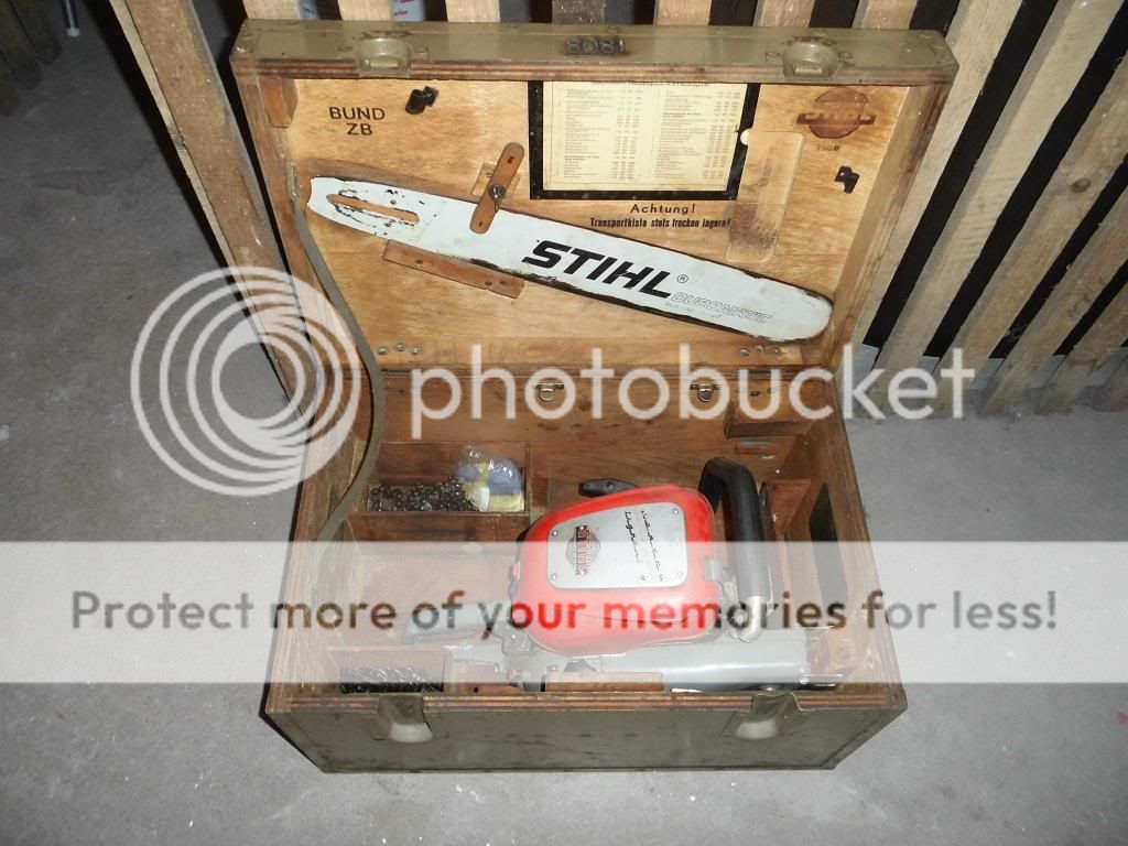 Stihl 070 AV Stihl und Contra mit BW Kiste • Motorsägen-Portal