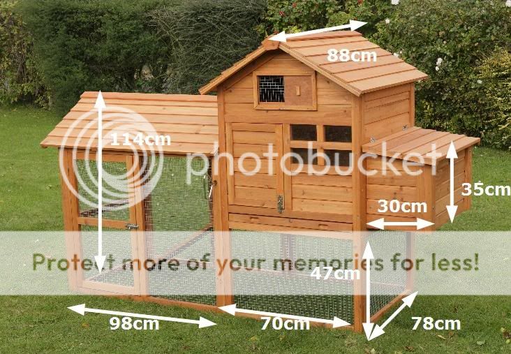 7FT CHICKEN COOP, HEN, COOP, COUP, ARK,XXXL SL1