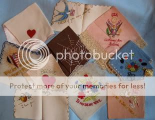 WWII Souvenir Handkerchiefs