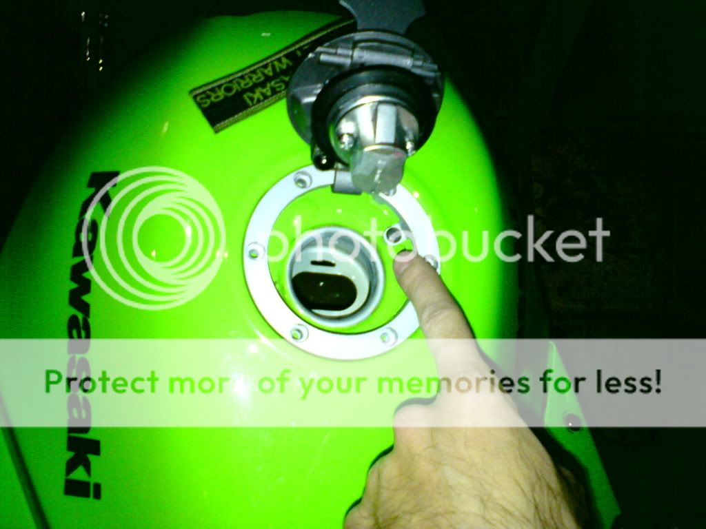 Fuel cap hiss Kawasaki Motorcycle Forums