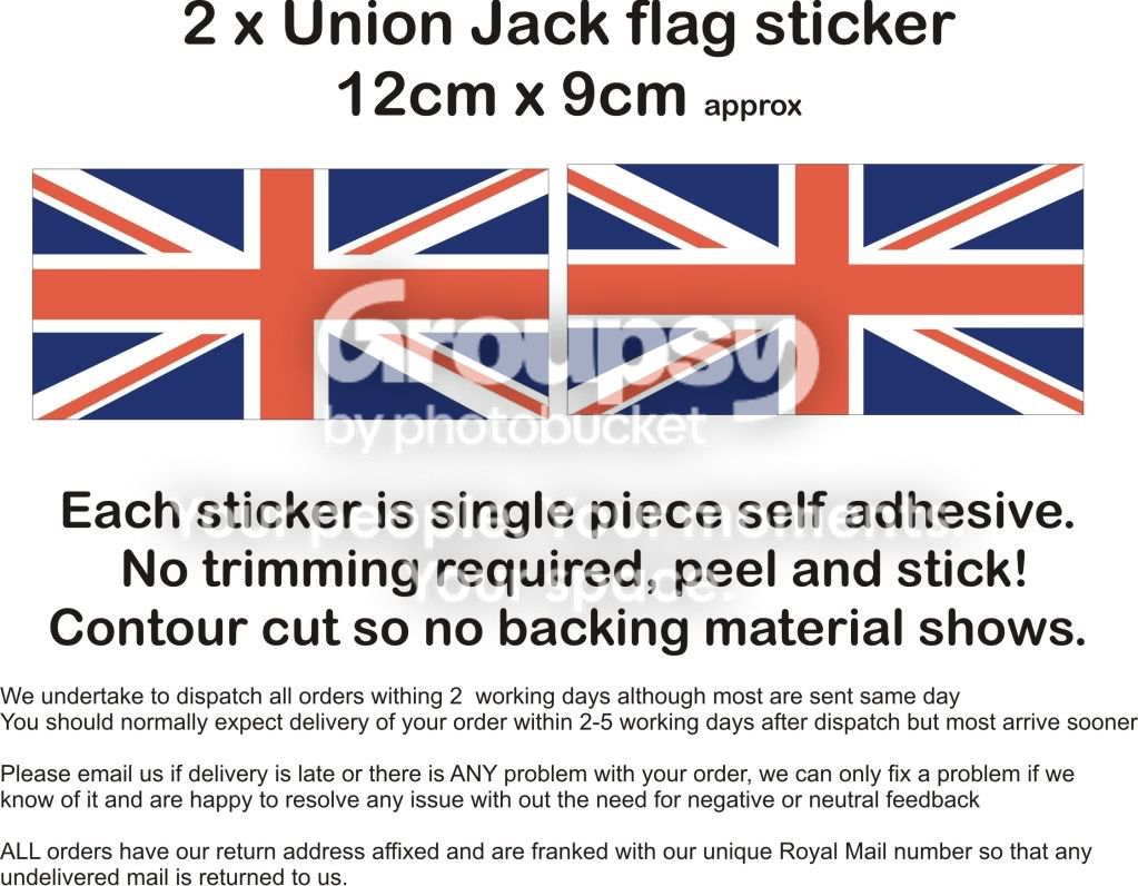 union jack 2x12x9