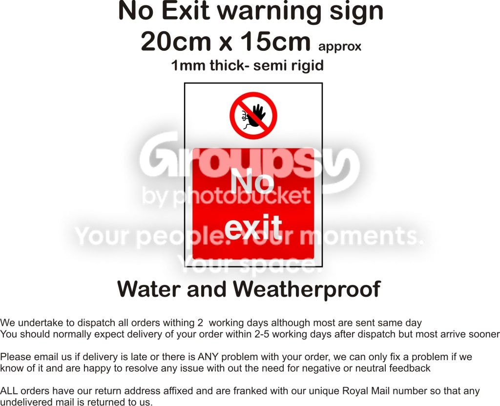 No Exit 200x150